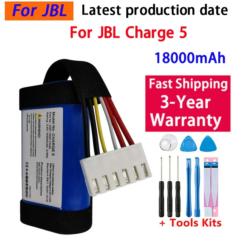 Jbl Speaker Charge 5 - 18000mAh GSP-1S3P-CH40 Voor JBL Charge 5