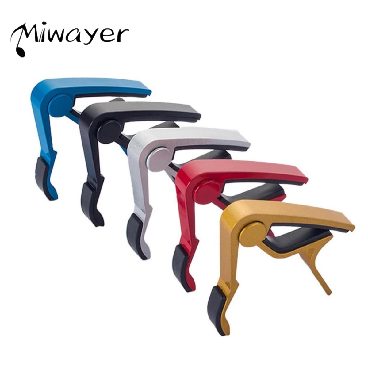 Guitar Capo Clip - Miwayer Gitaarcapo - Precisietuning, zoemvrij ontwerp