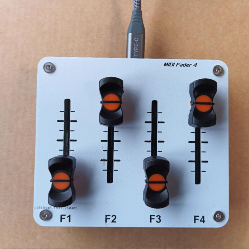 Midi Controller Pad - 4-kanaals MIDI-duwstang 42 mm Fader aangepaste