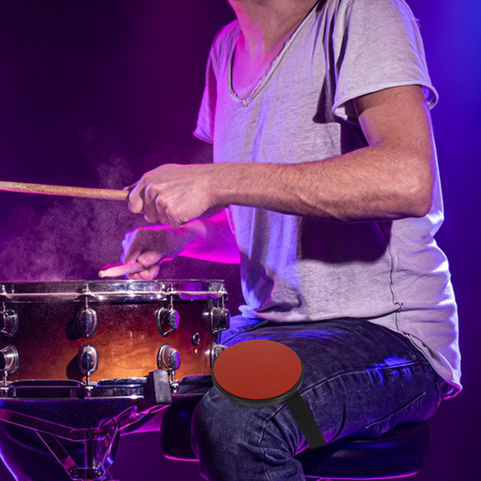 Draagbare stille drummat, vers - Drum Practice Pad recensie en prijs