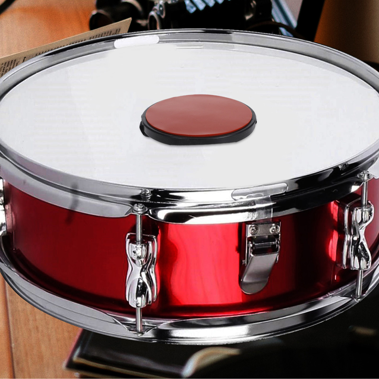 Draagbare stille drummat, vers - Drum Practice Pad recensie en prijs