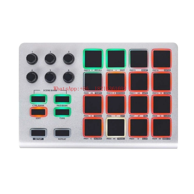 20.26NIEUW Draagbare slanke al - Midi Controller Pad recensie en prijs