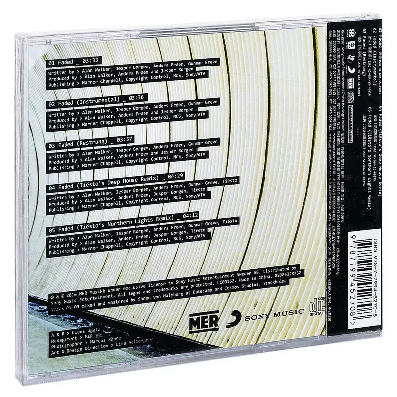 voor Alan Walker Lost CD-album - Audio To Music recensie en prijs