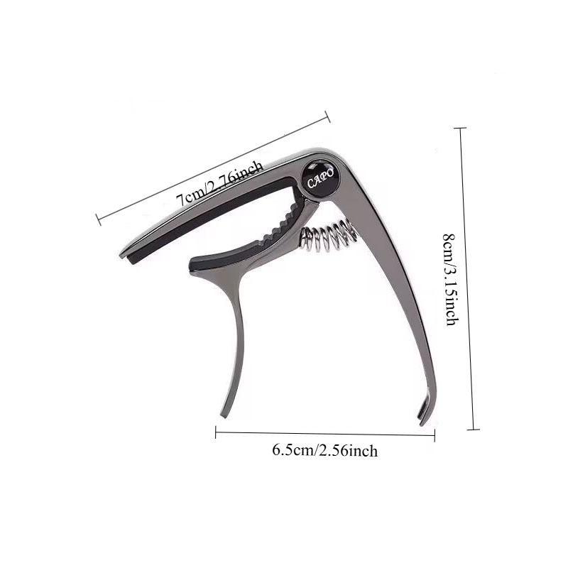 Uitstekende metalen gitaar cap - Guitar Capo Clip recensie en prijs