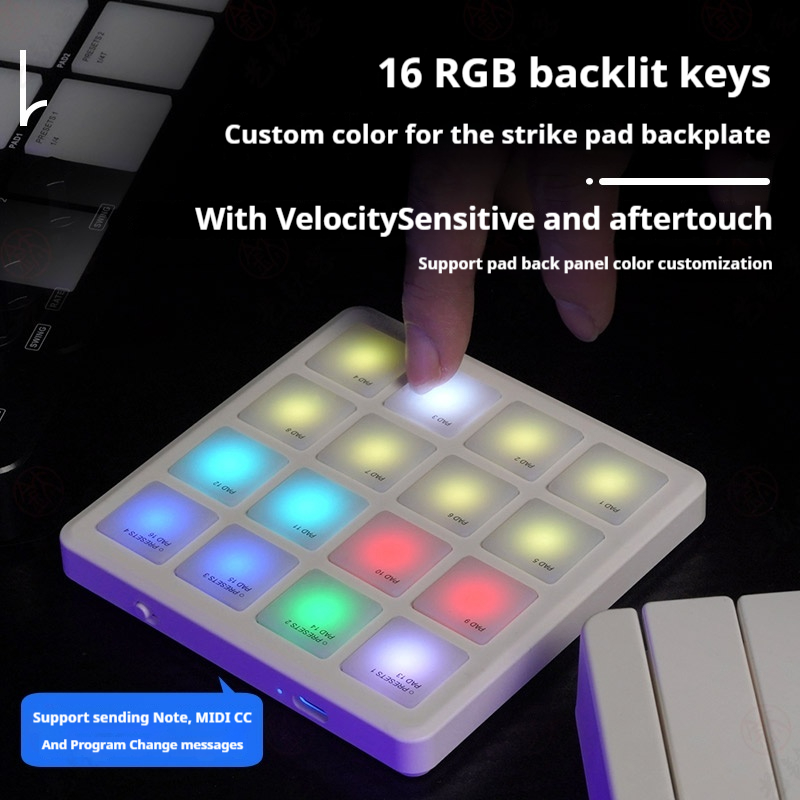 M-VAVE SMC-PAD POCKET Draadloz - Midi Controller Pad recensie en prijs