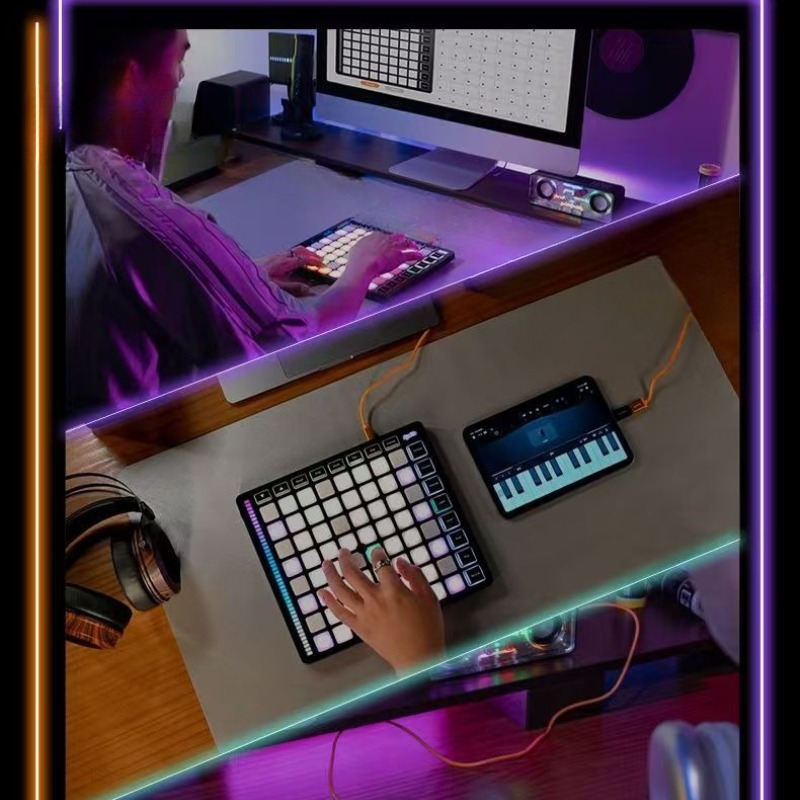 64-toetsen MIDI percussiepad c - Midi Controller Pad recensie en prijs