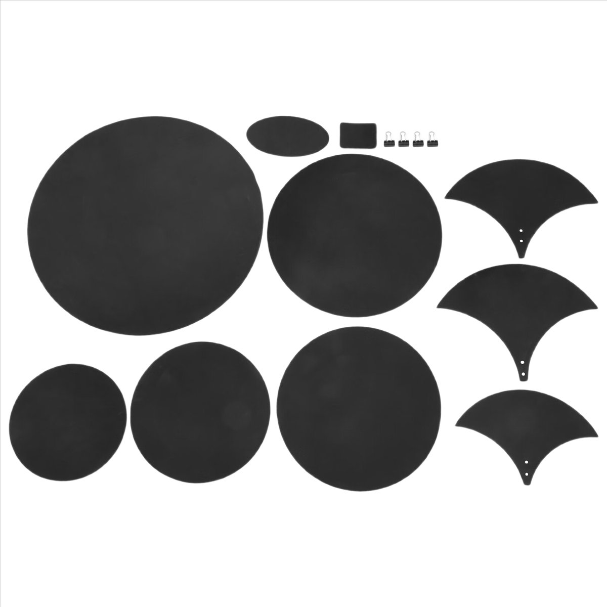 [MEGA SALE] 14 stks/set Rubber - Drum Practice Pad recensie en prijs
