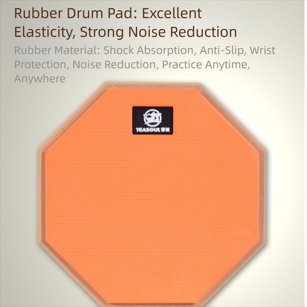 8 inch drumpad Verstelbare sta - Drum Practice Pad recensie en prijs