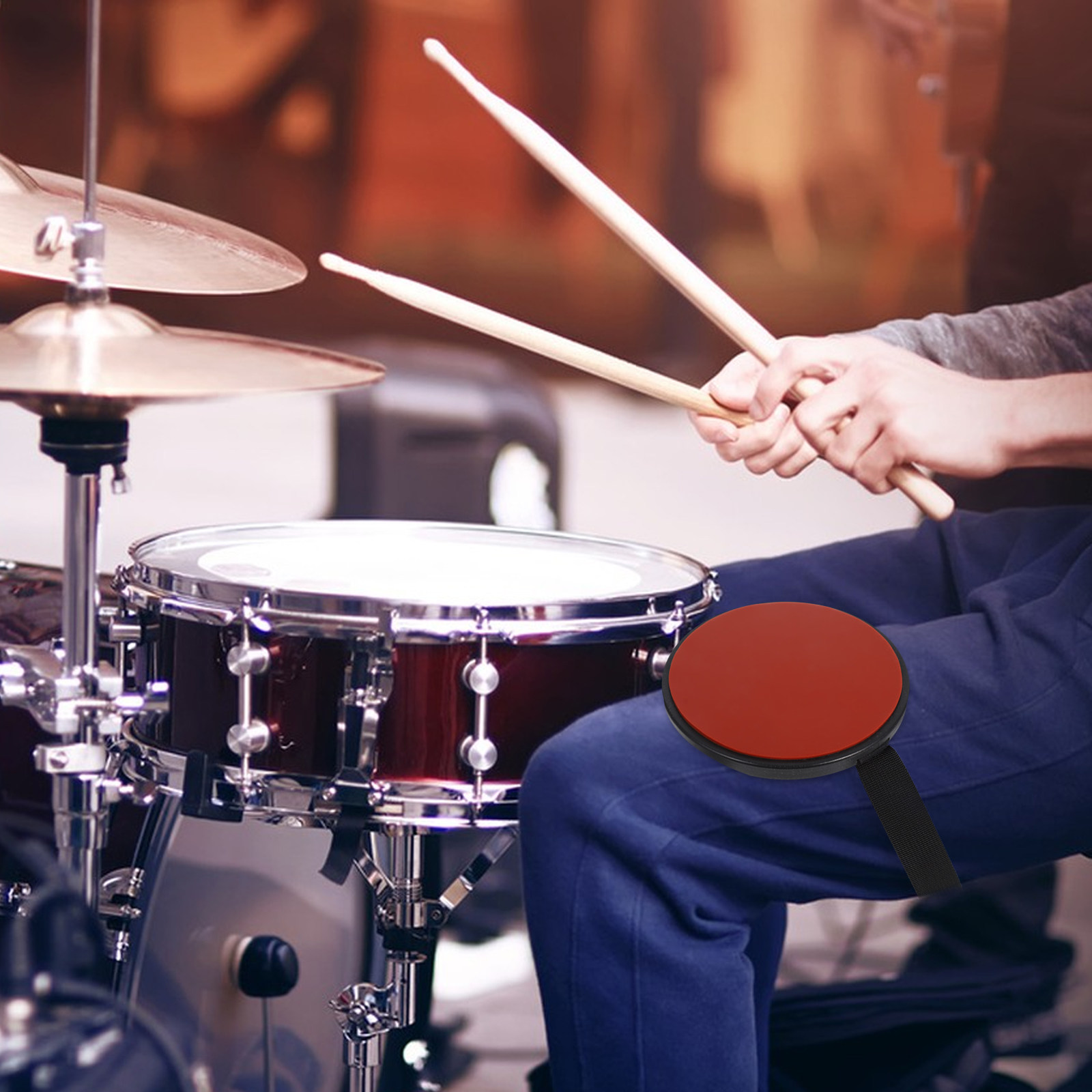 Verstelbare siliconen stille o - Drum Practice Pad recensie en prijs