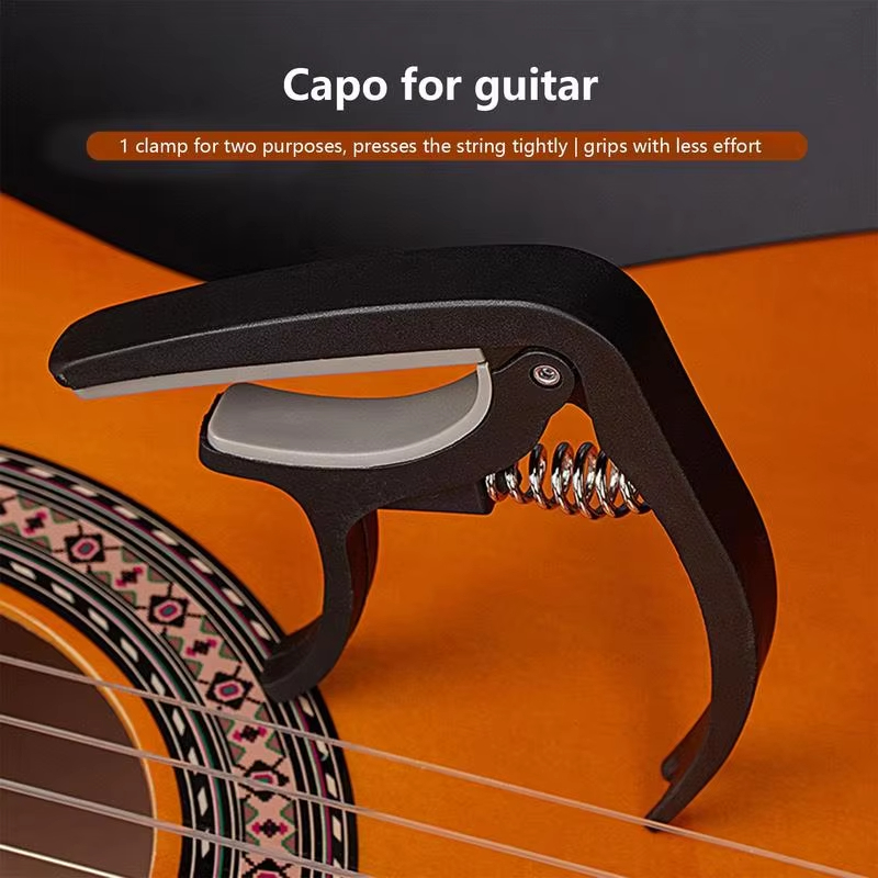 Draagbare plastic gitaarcapo v - Guitar Capo Clip recensie en prijs