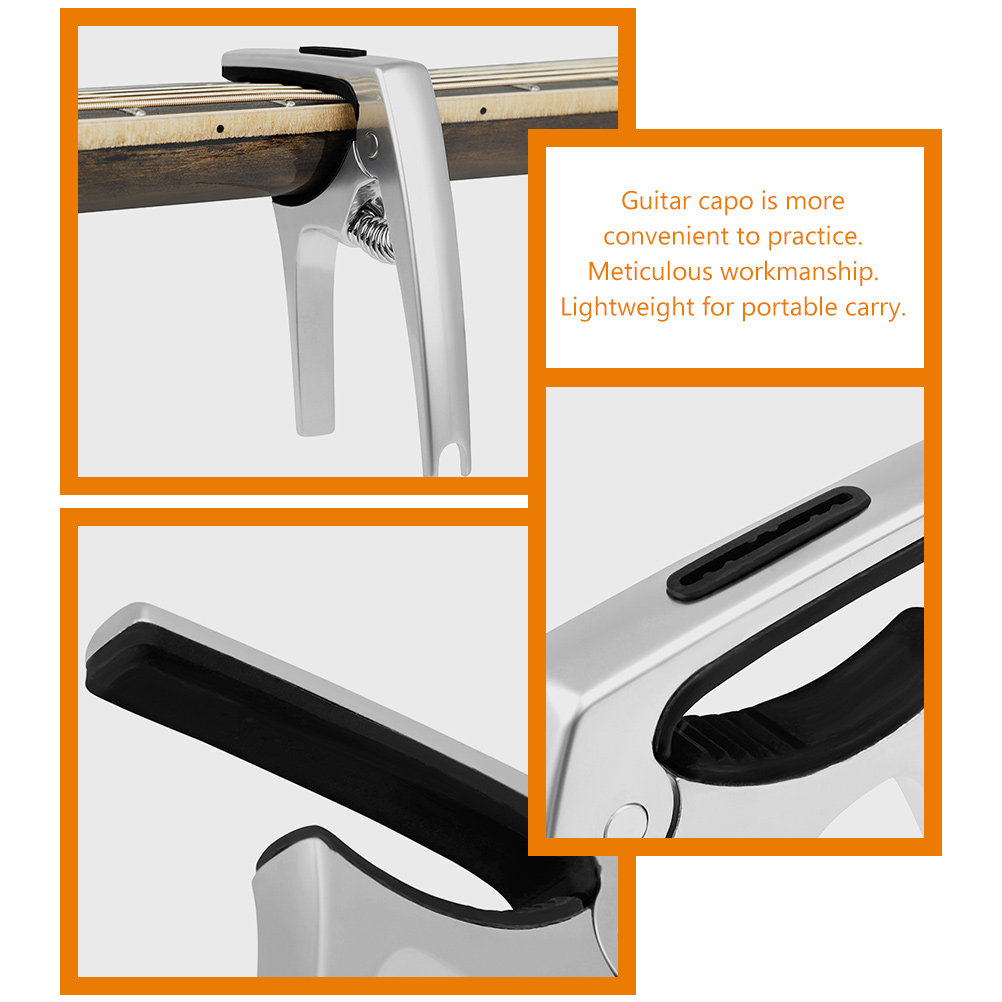 Gitaarcapo Veelzijdige metalen - Guitar Capo Clip recensie en prijs