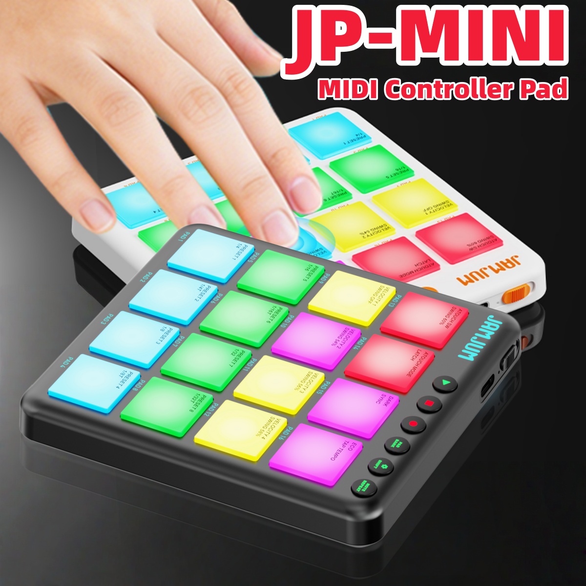 JAMJUM JP-MINI Draadloze MIDI  - Midi Controller Pad recensie en prijs