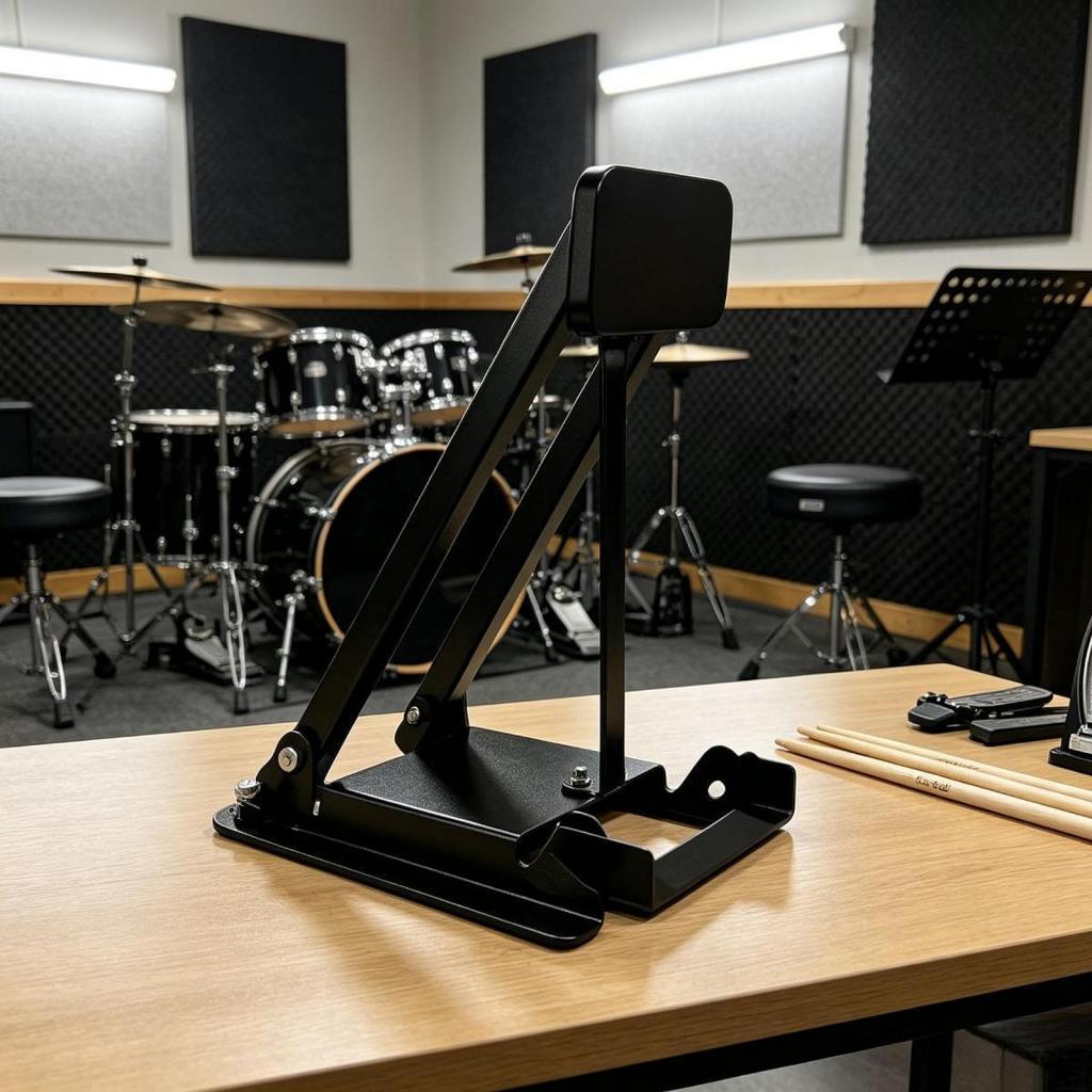 Compacte, gevoerde basdrum oef - Drum Practice Pad recensie en prijs