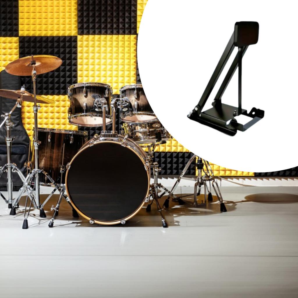 Compacte, gevoerde basdrum oef - Drum Practice Pad recensie en prijs