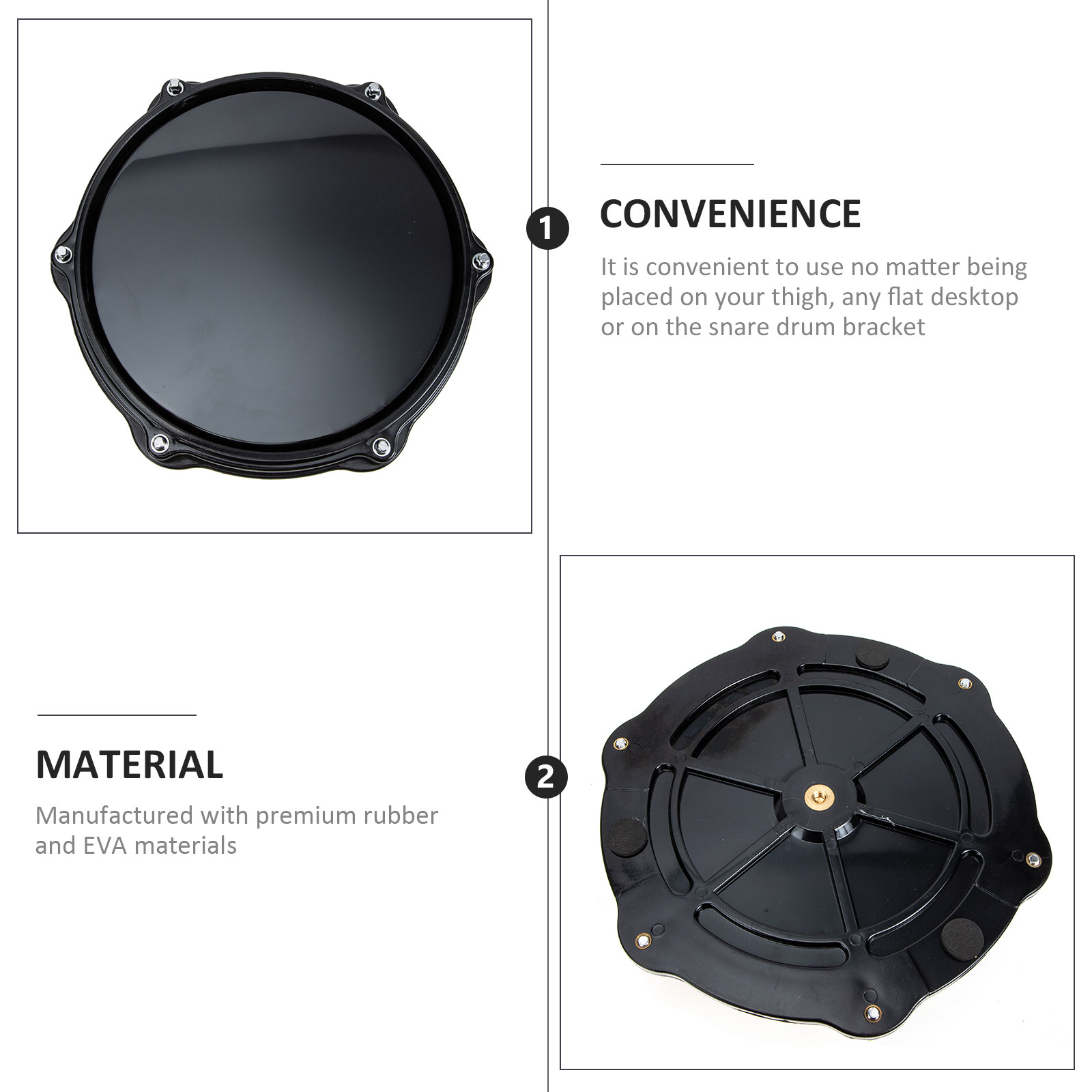Professionele oefenpad voor dr - Drum Practice Pad recensie en prijs