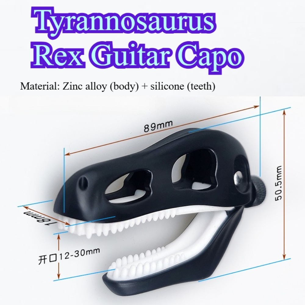 Zinklegering T-Rex-vormige git - Guitar Capo Clip recensie en prijs