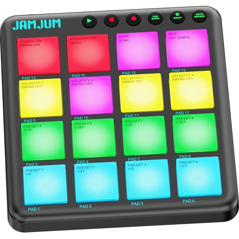 【TRAVEL ESSENTIAL】JAMJUM MIDI- - Midi Controller Pad recensie en prijs