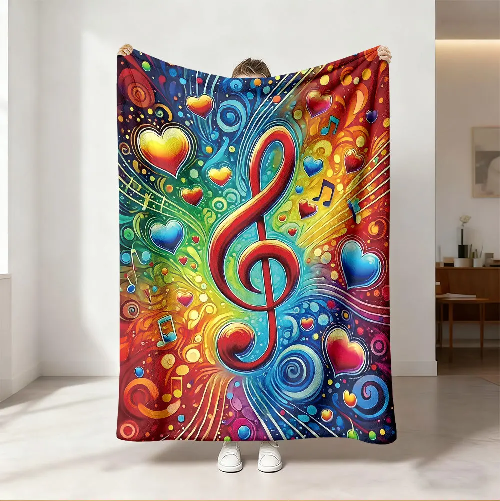 Gooideken Levendige neonregenb - Audio Into Music Sheet recensie en prijs