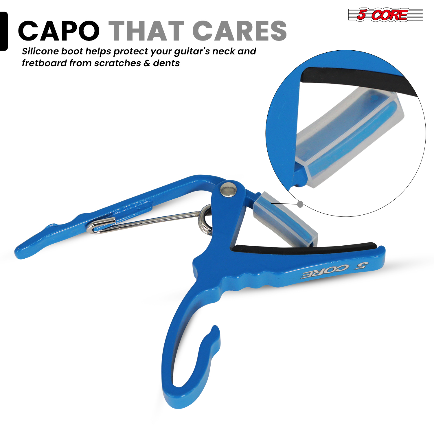 5Core Capo Akoestische Elektri - Guitar Capo Clip recensie en prijs