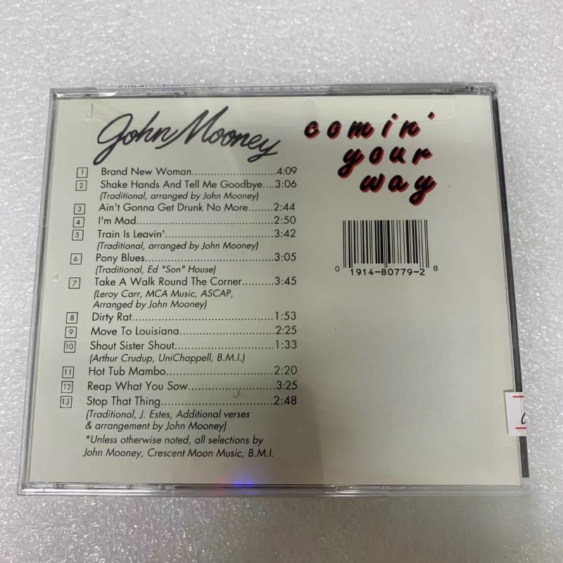 John Mooney Muziek CD Pop R&B  - Audio Music John recensie en prijs