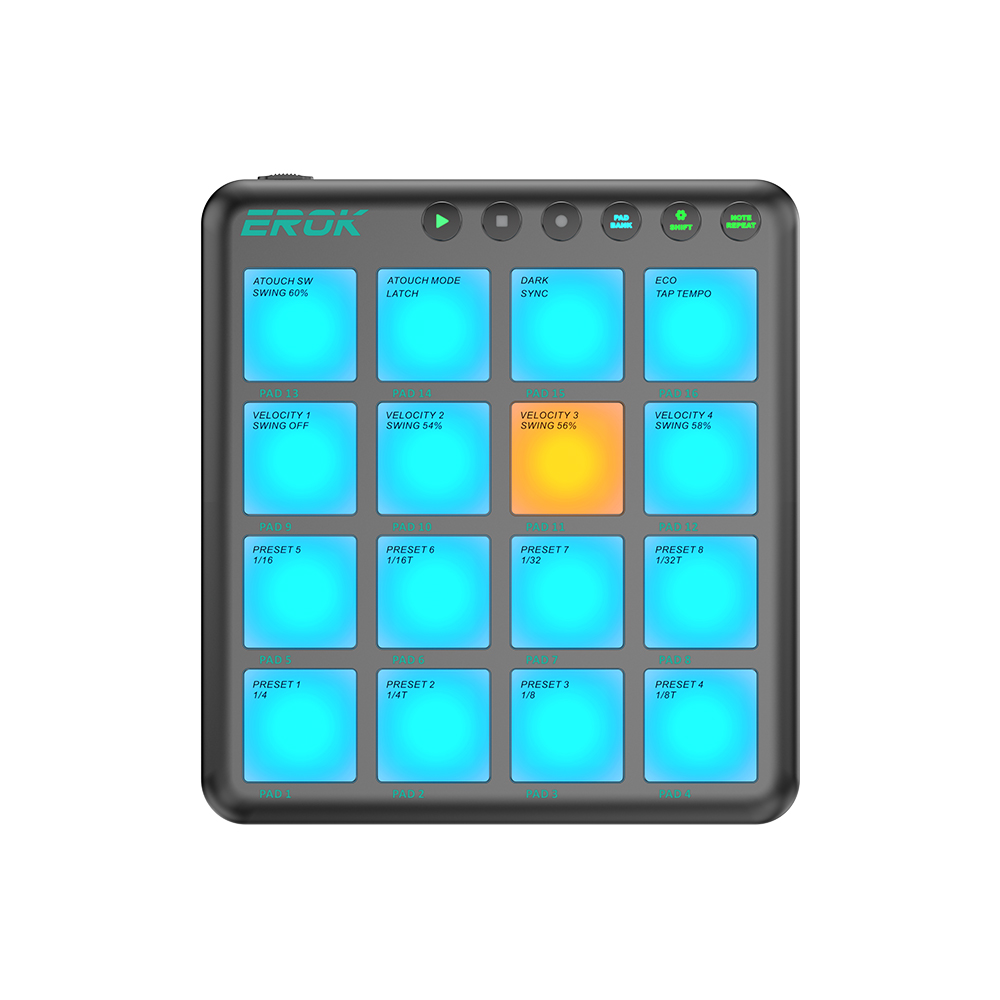 EROK PocketBeats MIDI-controll - Midi Controller Pad recensie en prijs
